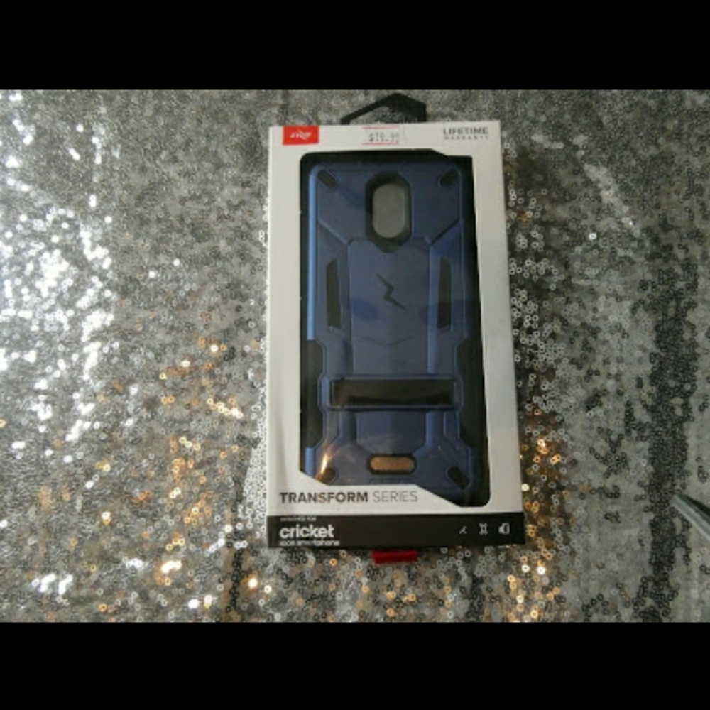 CRICKET wireless shock absorbing cell phone case